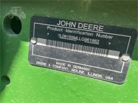 2020 JOHN DEERE 6155M