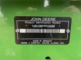 2021 JOHN DEERE 6110M