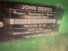 2021 JOHN DEERE 8R 340