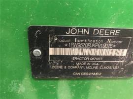 2019 JOHN DEERE 9570RT