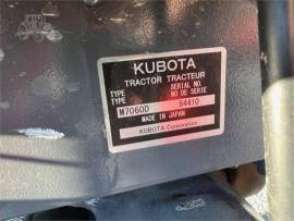 2016 KUBOTA M7060HDC12