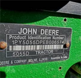 2014 JOHN DEERE 5055D