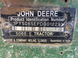 2013 JOHN DEERE 5065E