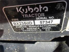 KUBOTA BX2350