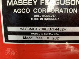 2022 MASSEY FERGUSON GC1723EB