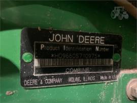 2005 JOHN DEERE 9660 STS