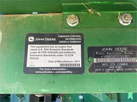 2011 JOHN DEERE 9870 STS