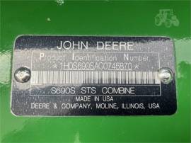 2012 JOHN DEERE S690