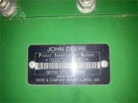 2013 JOHN DEERE S670