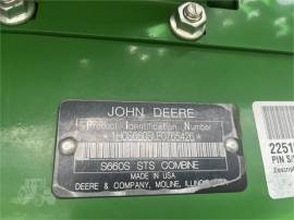 2014 JOHN DEERE S660