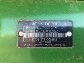 2019 JOHN DEERE S770