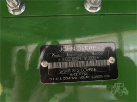 2020 JOHN DEERE S780