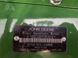 2021 JOHN DEERE S770