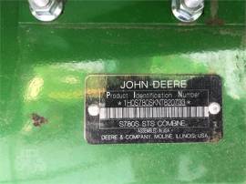 2022 JOHN DEERE S780