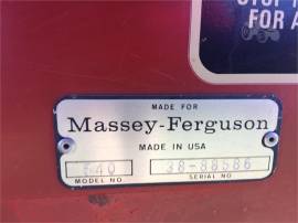MASSEY FERGUSON 540
