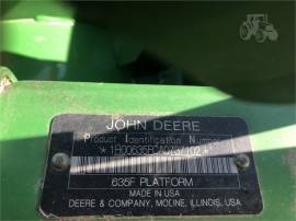 2010 JOHN DEERE 635F