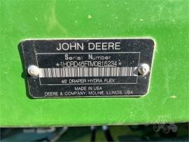 2021 JOHN DEERE RD45F