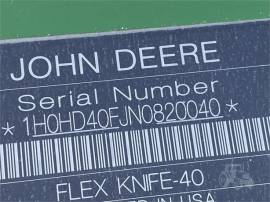 2022 JOHN DEERE HD40F