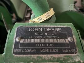 2009 JOHN DEERE 612C