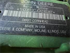 2012 JOHN DEERE 612C