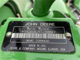 2013 JOHN DEERE 608C