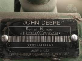 2016 JOHN DEERE 608C