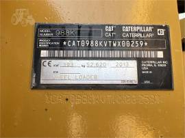 2013 CATERPILLAR 988K