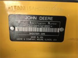 2012 DEERE 315