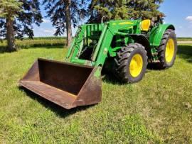 2011 John Deere 6430 MFWD Tractor w/ 673 Loader