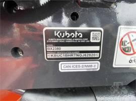 2022 KUBOTA BX2380