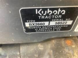 2009 KUBOTA BX2660