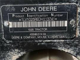 2013 JOHN DEERE 1025R