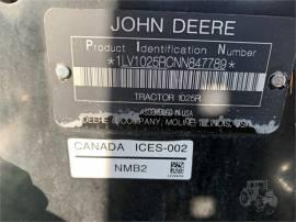 2022 JOHN DEERE 1025R